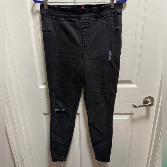 SPANX Denim - SPANX Black Pull-On Skinny Jeans